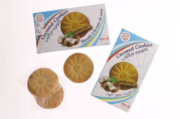 Coconut Koloocheh - Coconut Filled Cookies